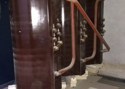 Manutenção elétrica em subestação 112,5kVA